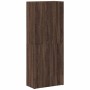 Armario archivador madera ingeniería roble marrón 60x32x153 cm de , Armarios archivadores - Ref: Foro24-3276650, Precio: 97,2...