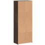 Armario archivador madera ingeniería roble marrón 60x32x153 cm de , Armarios archivadores - Ref: Foro24-3276650, Precio: 97,2...