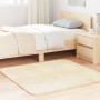 Alfombra peluda de pelo largo NAVARRA crema 120x120cm poliéster de , Alfombras - Ref: Foro24-4102863, Precio: 34,06 €, Descue...