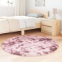 Alfombra de pelo largo NAVARRA rosa polvoriento 120x120 cm de , Alfombras - Ref: Foro24-4102905, Precio: 24,89 €, Descuento: %