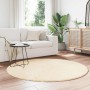 Alfombra peluda de pelo largo NAVARRA crema 160x160cm poliéster de , Alfombras - Ref: Foro24-4102911, Precio: 41,02 €, Descue...