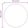 Alfombra peluda de pelo largo NAVARRA crema 160x160cm poliéster de , Alfombras - Ref: Foro24-4102911, Precio: 41,02 €, Descue...