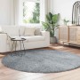 Alfombra de pelo largo NAVARRA gris plateado 200x200 cm de , Alfombras - Ref: Foro24-4102924, Precio: 53,29 €, Descuento: %