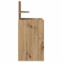 Mesillas de noche con 2 cajones 2 uds roble 38x34x80 cm de , Mesitas de noche - Ref: Foro24-861372, Precio: 97,80 €, Descuent...
