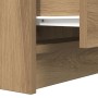 Mesillas de noche con 2 cajones 2 uds roble 38x34x80 cm de , Mesitas de noche - Ref: Foro24-861372, Precio: 97,80 €, Descuent...