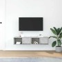 Muebles de TV 2uds madera ingeniería gris hormigón 60x31x25,5cm de , Muebles TV - Ref: Foro24-861443, Precio: 63,97 €, Descue...