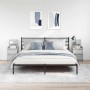 Mesillas de noche con 2 cajones 2 uds gris Sonoma 38x34x80 cm de , Mesitas de noche - Ref: Foro24-861366, Precio: 98,87 €, De...