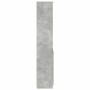 Aparador alto de madera de ingeniería gris hormigón 50x35x180cm de , Aparadores - Ref: Foro24-3328465, Precio: 104,56 €, Desc...