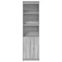 Aparador de madera de ingeniería Sonoma gris 50x35x180 cm de , Aparadores - Ref: Foro24-3328467, Precio: 109,40 €, Descuento: %