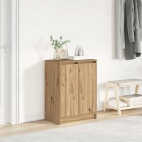 Zapatero Artisan Roble 57x34x76 cm Madera de ingeniería de , Zapateros y organizadores de calzado - Ref: Foro24-861876, Preci...