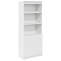 Aparador alto madera de ingeniería blanco 70x35x180 cm de , Aparadores - Ref: Foro24-3328471, Precio: 113,07 €, Descuento: %