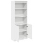 Aparador alto madera de ingeniería blanco 70x35x180 cm de , Aparadores - Ref: Foro24-3328471, Precio: 113,07 €, Descuento: %