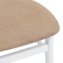 Sillas de comedor con cojines 2uds madera maciza blanco caucho de , Sillas de comedor - Ref: Foro24-4102442, Precio: 154,88 €...