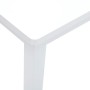 Banco 110 cm madera maciza caucho blanco de , Bancos de comedor y cocina - Ref: Foro24-4102608, Precio: 92,66 €, Descuento: %
