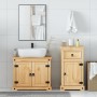 Juego de muebles de baño Corona 2 pzas madera maciza pino de , Muebles de baño - Ref: Foro24-3334632, Precio: 183,32 €, Descu...