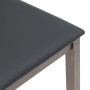 Sillas de comedor con cojines 2 uds madera maciza marrón caucho de , Sillas de comedor - Ref: Foro24-4102454, Precio: 151,54 ...