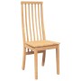 Sillas de comedor 2 unidades madera maciza de caucho de , Sillas de comedor - Ref: Foro24-4102456, Precio: 150,43 €, Descuent...