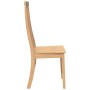 Sillas de comedor 2 unidades madera maciza de caucho de , Sillas de comedor - Ref: Foro24-4102456, Precio: 150,43 €, Descuent...