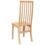 Sillas de comedor 2 unidades madera maciza de caucho de , Sillas de comedor - Ref: Foro24-4102456, Precio: 150,43 €, Descuent...