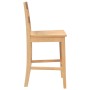 Taburetes de bar 2 uds madera maciza natural caucho de , Taburetes de cocina - Ref: Foro24-4102558, Precio: 136,94 €, Descuen...