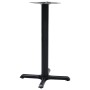 Pata de mesa de bistró negra 56x56x72 cm de hierro fundido de , Patas para mesas - Ref: Foro24-325429, Precio: 85,28 €, Descu...