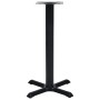 Pata de mesa de bistró negra 56x56x72 cm de hierro fundido de , Patas para mesas - Ref: Foro24-325429, Precio: 85,28 €, Descu...