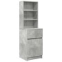 Mesilla de noche gris hormigón 39x35x125cm madera de ingeniería de , Mesitas de noche - Ref: Foro24-861313, Precio: 74,71 €, ...