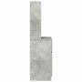 Mesilla de noche gris hormigón 39x35x125cm madera de ingeniería de , Mesitas de noche - Ref: Foro24-861313, Precio: 74,71 €, ...