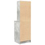 Mesilla de noche gris hormigón 39x35x125cm madera de ingeniería de , Mesitas de noche - Ref: Foro24-861313, Precio: 74,71 €, ...