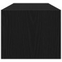 Mueble de TV de madera de roble negro 100x31x25,5 cm de , Muebles TV - Ref: Foro24-861474, Precio: 56,56 €, Descuento: %