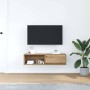 Mueble para TV madera de ingeniería roble artisan 100x31x25,5cm de , Muebles TV - Ref: Foro24-861488, Precio: 53,70 €, Descue...
