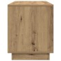 Mueble de TV con luces LED roble artesanal 100x41x50 cm de , Muebles TV - Ref: Foro24-861417, Precio: 106,30 €, Descuento: %