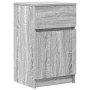 Mesitas de noche 2 uds madera contrachapada gris 39x35x65 cm de , Mesitas de noche - Ref: Foro24-861330, Precio: 88,06 €, Des...