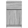 Mesitas de noche 2 uds madera contrachapada gris 39x35x65 cm de , Mesitas de noche - Ref: Foro24-861330, Precio: 88,06 €, Des...