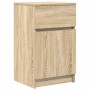 Mesitas noche 2 uds madera ingeniería roble Sonoma 39x35x65 cm de , Mesitas de noche - Ref: Foro24-861324, Precio: 90,28 €, D...