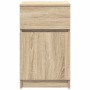 Mesitas noche 2 uds madera ingeniería roble Sonoma 39x35x65 cm de , Mesitas de noche - Ref: Foro24-861324, Precio: 90,28 €, D...