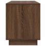 Mueble de TV con luces LED roble marrón 100x41x50 cm de , Muebles TV - Ref: Foro24-861415, Precio: 120,01 €, Descuento: %