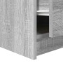 Mesa de centro con cajones Sonoma gris 100x100x40 cm de , Mesas de centro - Ref: Foro24-3328404, Precio: 143,64 €, Descuento: %