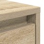 Mesa de centro con cajones roble Sonoma 70,5x70x40 cm de , Mesas de centro - Ref: Foro24-3328410, Precio: 97,80 €, Descuento: %