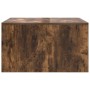 Mesa de centro con cajones roble ahumado 70,5x70x40 cm de , Mesas de centro - Ref: Foro24-3328412, Precio: 97,80 €, Descuento: %