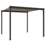 Cenador de jardín antracita 3x3 m aluminio de , Carpas y cenadores - Ref: Foro24-3217060, Precio: 695,63 €, Descuento: %