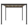Cenador de jardín antracita 3x3 m aluminio de , Carpas y cenadores - Ref: Foro24-3217060, Precio: 695,63 €, Descuento: %