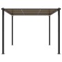 Cenador de jardín antracita 3x3 m aluminio de , Carpas y cenadores - Ref: Foro24-3217060, Precio: 695,63 €, Descuento: %