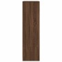 Armario con cajón de roble marrón 55,5x34x119,5 cm de , Aparadores - Ref: Foro24-861649, Precio: 96,58 €, Descuento: %