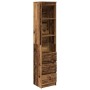 Aparador de madera vieja 37,5x35x180 cm Madera de ingeniería de , Aparadores - Ref: Foro24-861668, Precio: 95,23 €, Descuento: %