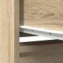 Aparador alto roble Sonoma 29,5x34x119,5cm madera de ingeniería de , Aparadores - Ref: Foro24-861654, Precio: 70,85 €, Descue...