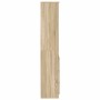 Aparador alto roble Sonoma 37,5x35x180 cm madera de ingeniería de , Aparadores - Ref: Foro24-861663, Precio: 96,52 €, Descuen...