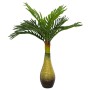 Planta de palma artificial 9 hojas 70 cm verde de , Flora artificial - Ref: Foro24-4103583, Precio: 21,74 €, Descuento: %