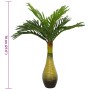 Planta de palma artificial 9 hojas 70 cm verde de , Flora artificial - Ref: Foro24-4103583, Precio: 21,74 €, Descuento: %