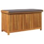 Cojines para exterior 113x50x60,5 cm madera maciza acacia de , Cajas de almacenaje para exteriores - Ref: Foro24-4106479, Pre...